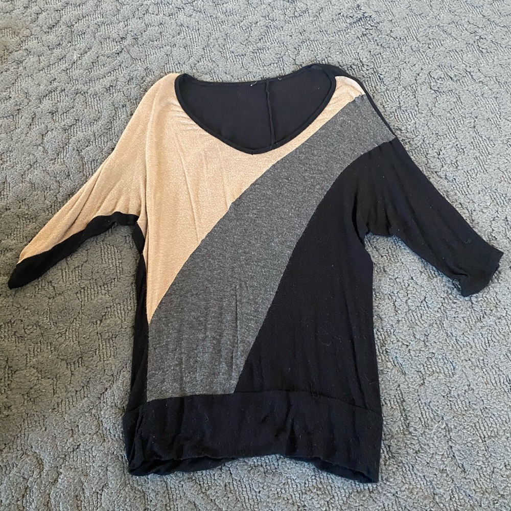 3/4 Sleeve Body Central Top